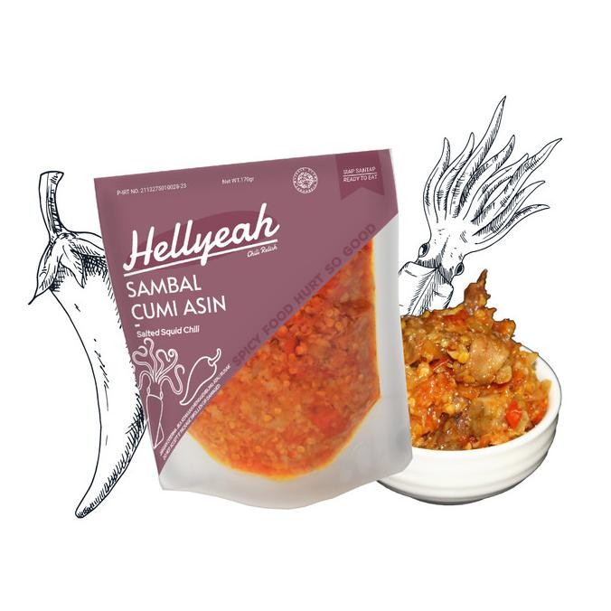 

Sale Sambal Cumi Asin Hellyeah