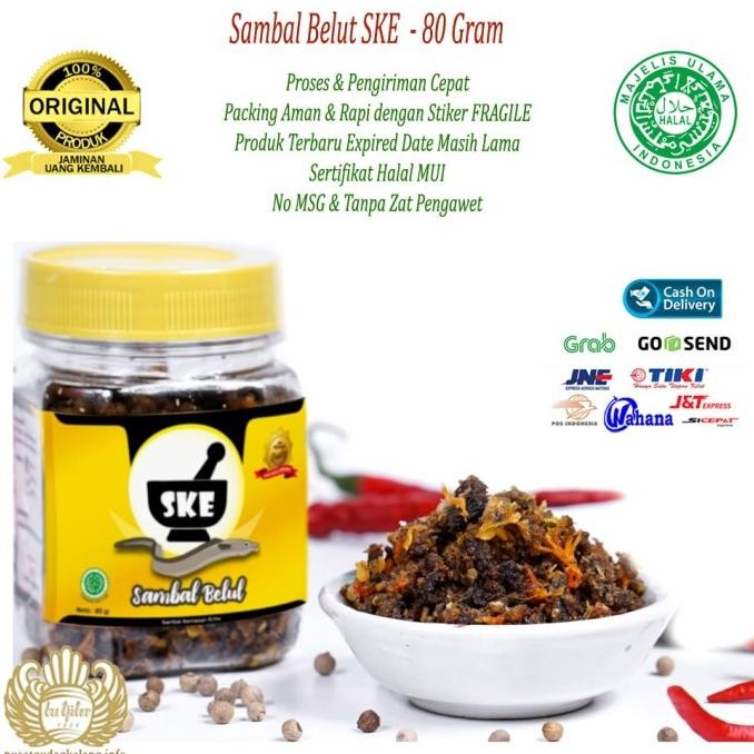 

Sale Sambal Belut Pedas Gurih Ske - 80 Gram
