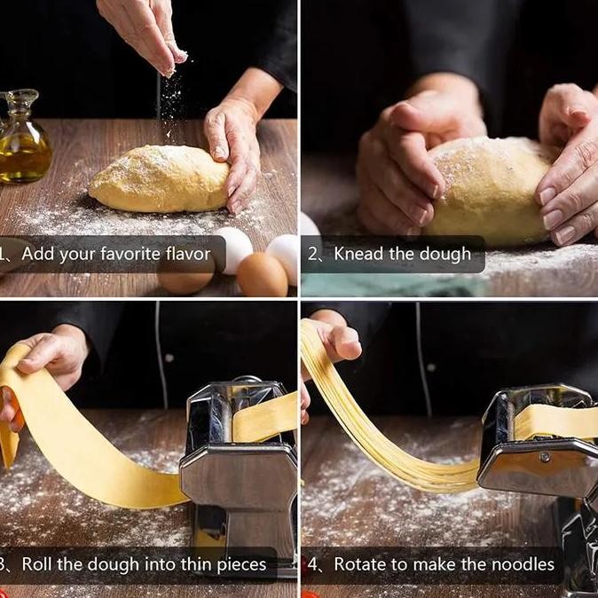 Grosir Gilingan Mie Pasta Maker / Gilingan Mie Pembuat Molen Kulit Lumpia Dimsum Mie Ayam