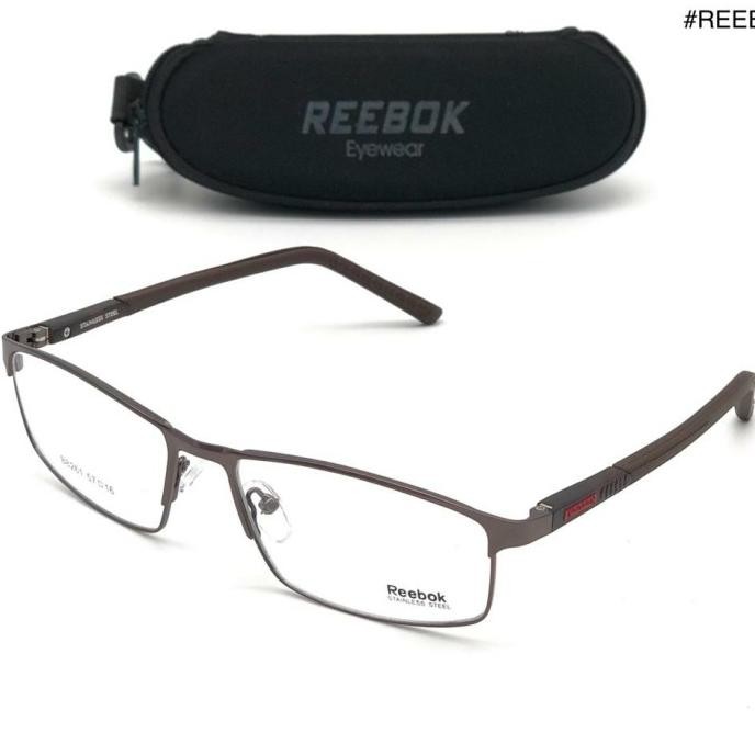 ready  frame kacamata pria reebok 8261 full frame ada pegas kualitas premium
