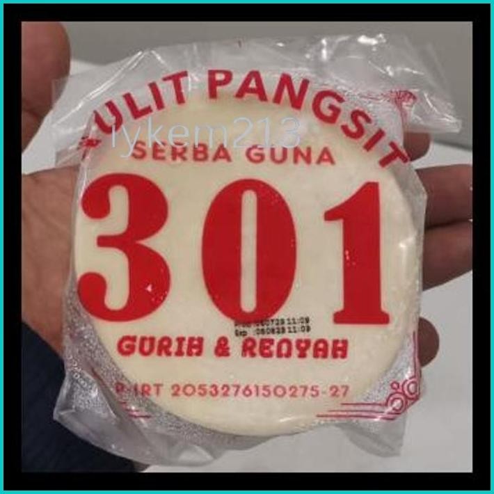 

KULIT PANGSIT SERBAGUNA 301 ISI 45-55 / KULIT PANGSIT REBUS / KULIT PANGSIT GORENG