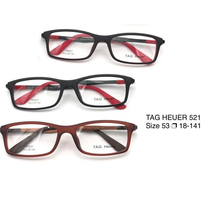 ready  Frame Kacamata TAG HEUER  521 Sporty TH521