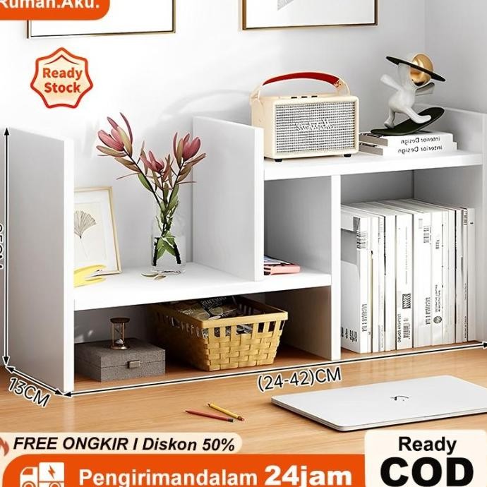 Rak Buku Rak Buku Kayu Rak buku Mini portable Rak Minimalis Rak Kayu