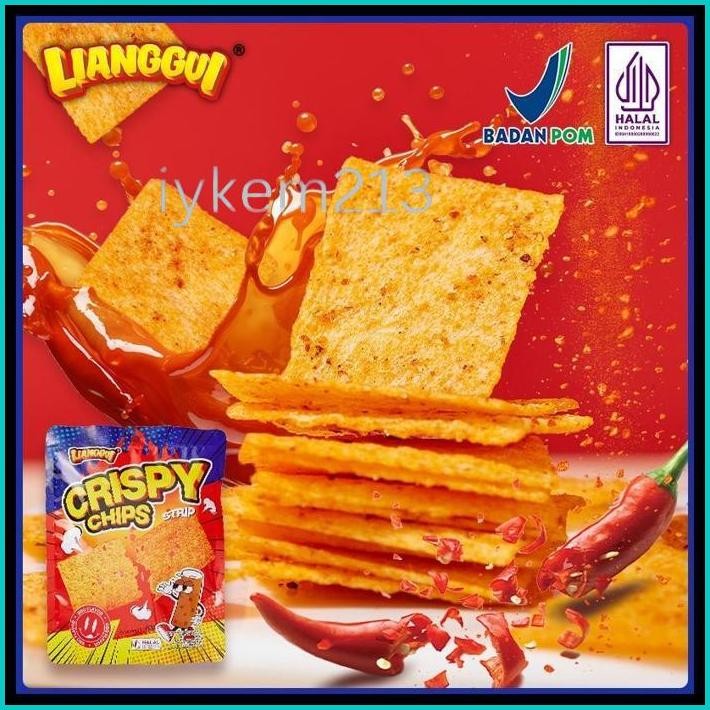 

5+5BAGS KERIPIK PEDAS SNACK RENYAH GURIH CEMILAN VIRAL PEDAS HARGA HEMAT SNACKS LIANGGUI