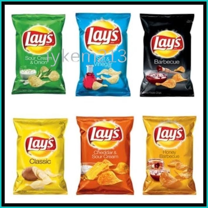 

[BIG SIZE] LAYS POTATO CHIPS USA - LAY'S AMERIKA / US