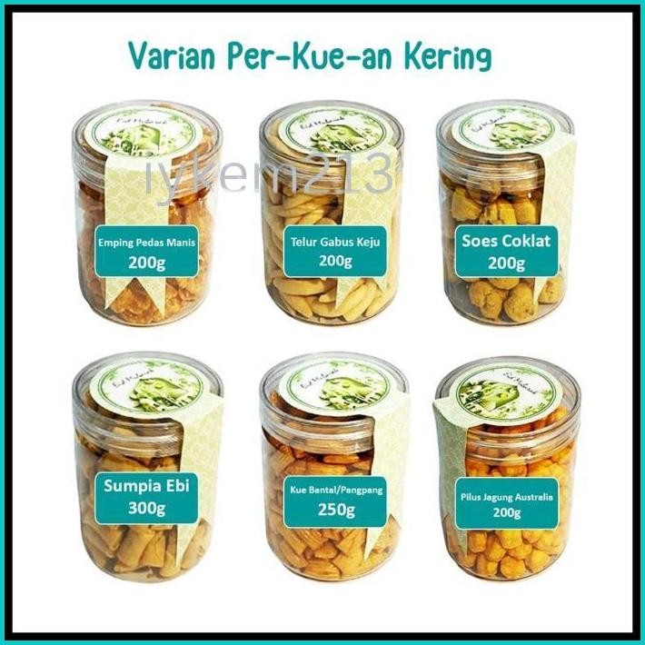 

TAQTIQTUQ ANEKA KACANG DAN KUE KERING LEBARAN TOPLES SNACK KRIUK MAKANAN RINGAN CAMILAN MURAH BANYAK