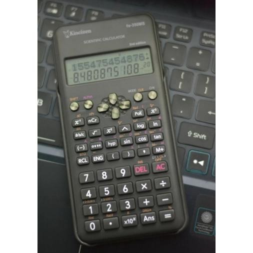 

ZAI-2530 fb-43 KINCIZEN FX-350MS 2nd Edition - KALKULATOR ILMIAH KULIAH SEKOLAH / SCIENTIFIC CALCULATOR Terlaris Sale