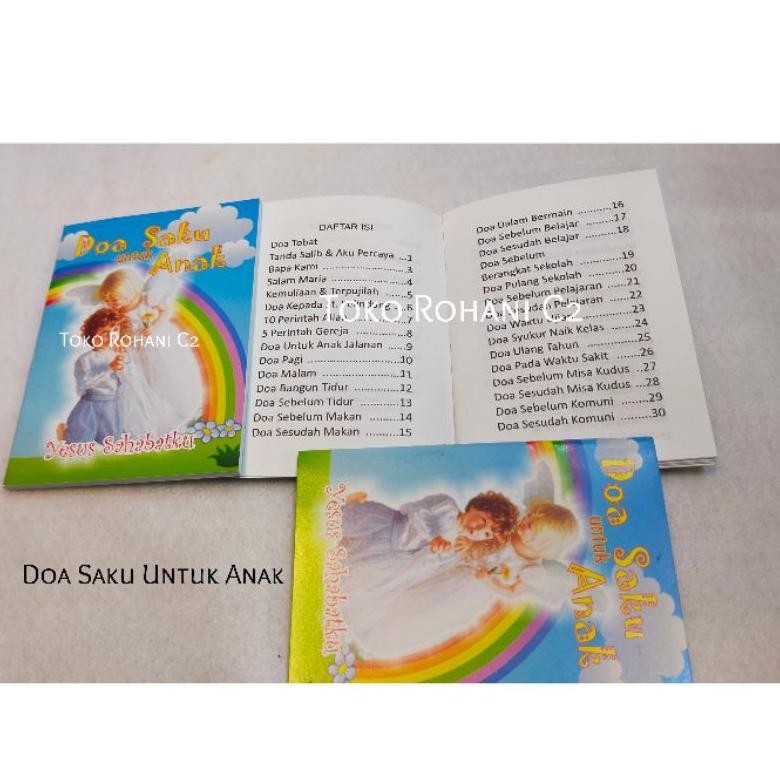 rwet-23 gha-65 Doa Saku Untuk Anak - Sahabat Yesus - Buku Rohani Premium Berkualitas