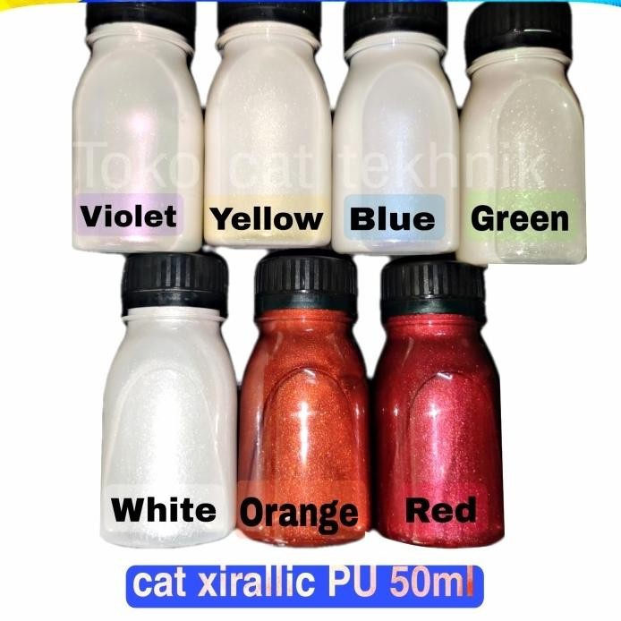 Cat Pu xyrallic xyralic ecer | Cat duco xirallic xiralic Pu 50ml murah