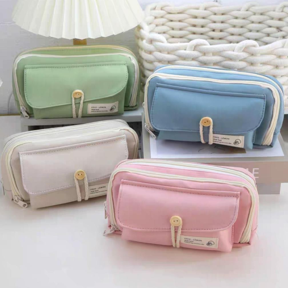 

TEMPAT PENSIL KOREA MULTI SEKAT UKURAN BESAR