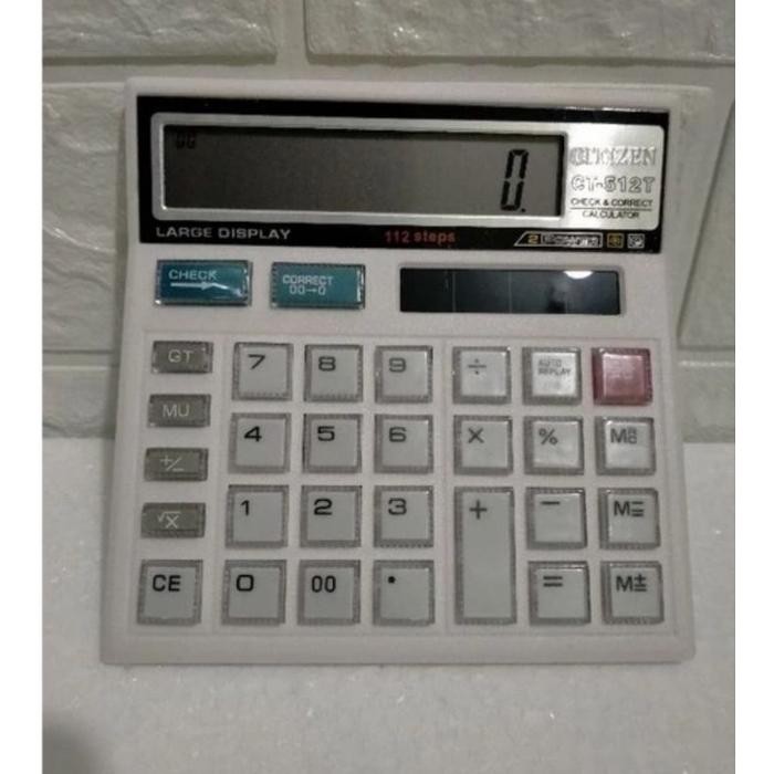 

gd-90 Am67 . CT 512T Check Correct Kalkulator Bisa Cek Ulang 12Digit CT512T Hemat Viral