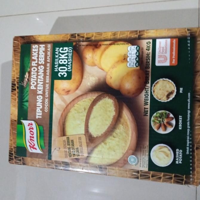 

Grosir Knorr Mashed Potato Flakes 4 Kg Tepung Kentang