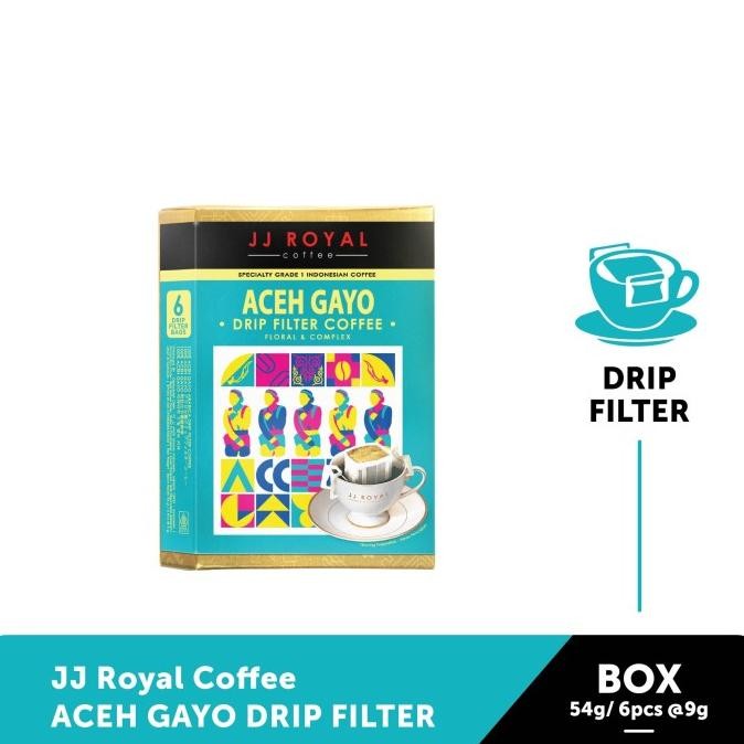 

Sale Jj Royal Coffee Aceh Arabica Drip Filter Inner Box 6Sch