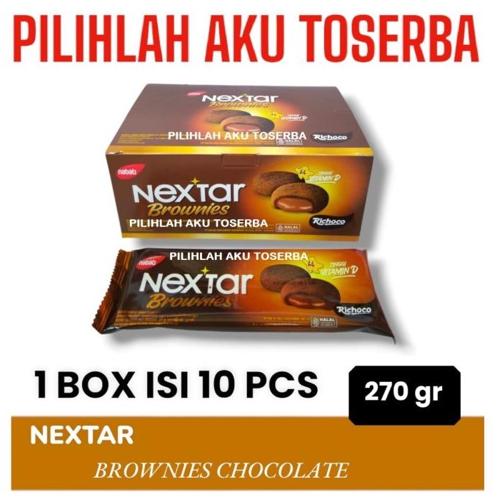 

Sale Biskuit Nabati Nextar Brownies Chocolate - ( Harga 1 Dus Isi 8 Box )