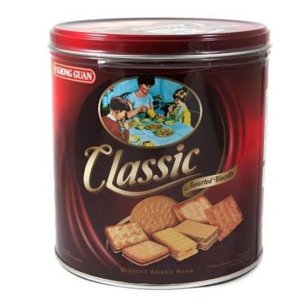 

Murah Khong Guan Classic Assorted Biscuits Kaleng 350 Gram