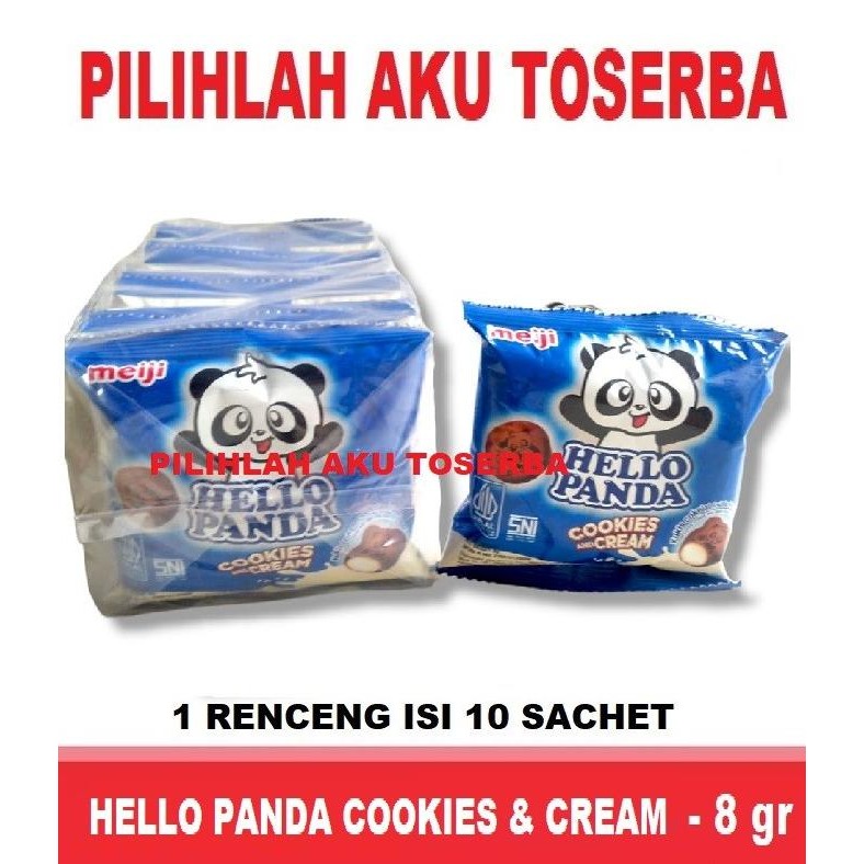 

Grosir Meiji Hello Panda Biscuit Cookies & Cream Renceng - (Harga 1 Dus)