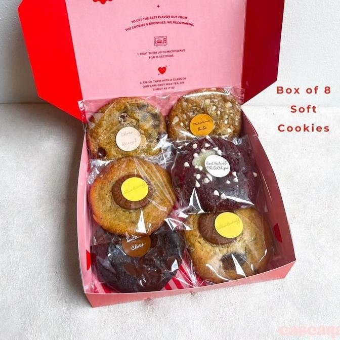 

Promo Cascara Cookies - Soft Baked Thick Cookies Paket Bundling Isi 8 Premium
