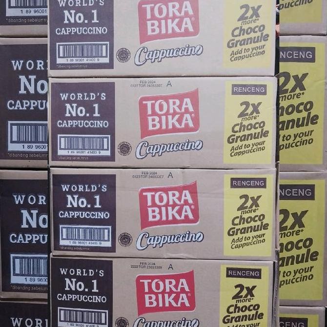 

Grosir 1 Karton Torabika Cappuccino Isi 12 Renceng Exp Feb 2026