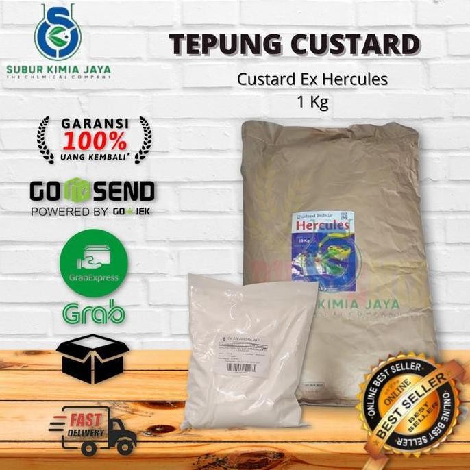 

Sale Tepung Custard Ex Hercules 1 Kg / Custard Powder / Custard Flour