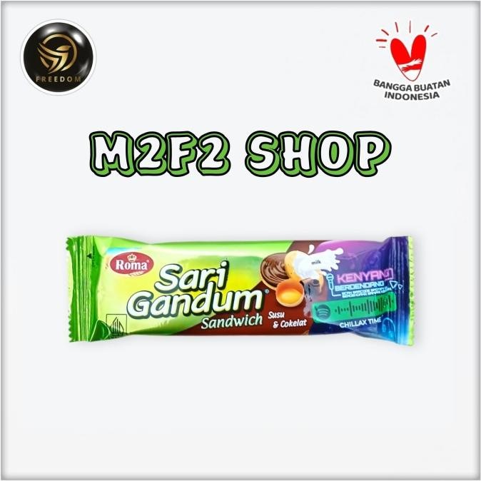 

Sale Roma Biskuit Sari Gandum Sandwich Susu Dan Cokelat - 36 Gr (6 Pack)