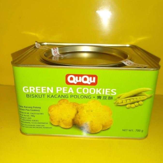 

Sale Ququ Green Pea Cookies / Biskuit Kacang Polong [9555463600522]