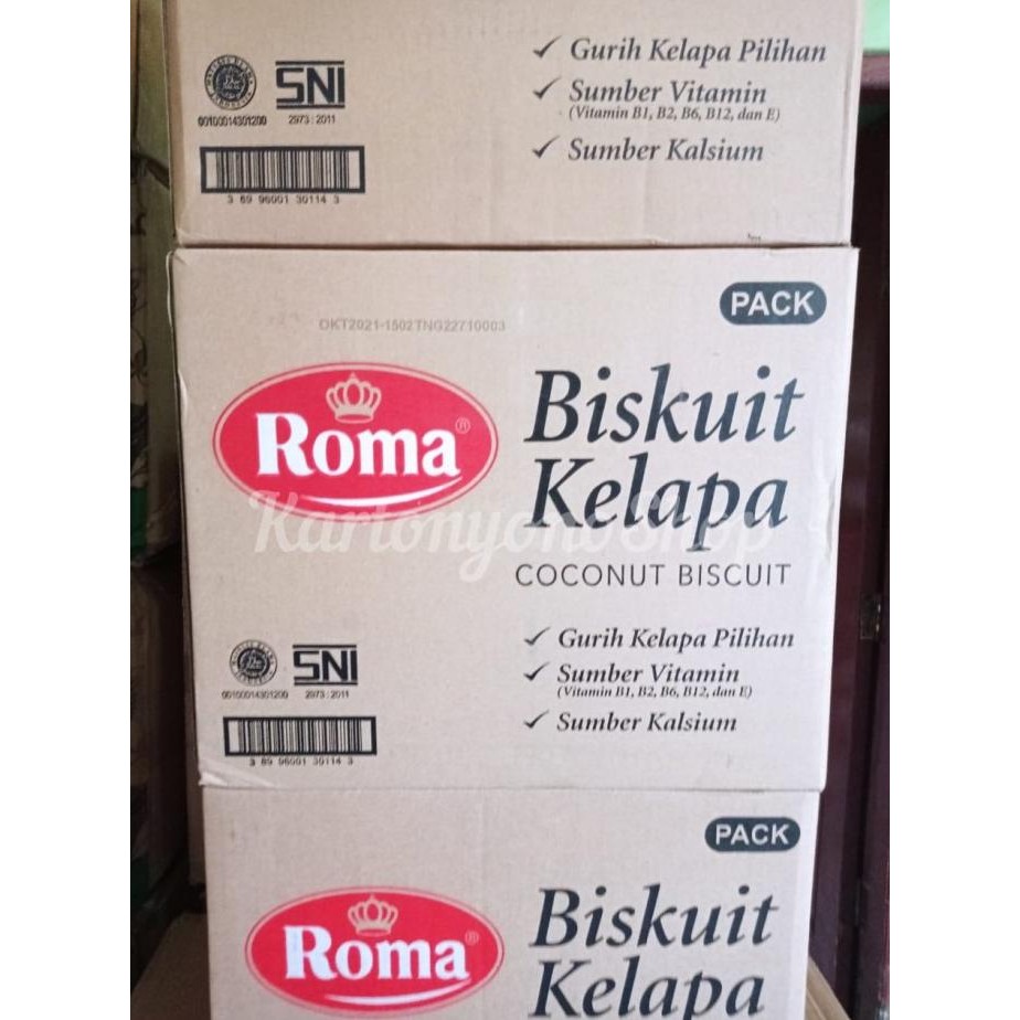 

Promo Roma Biskuit Kelapa Coconut Biscuit Karton