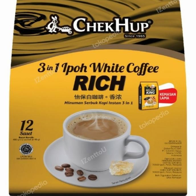 

Sale Chekhup Chek Hup King 3 In 1 Ipoh White Coffee King