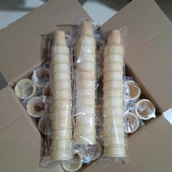 

Promo Aladdin Wafer Cup Cone Isi 300Pcs/Corong Es Krim