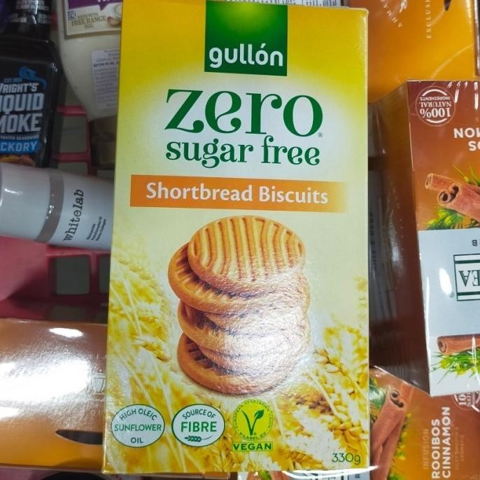 

Promo Gullon Zero Shortbread Biscuit Biskuit Sugar Free 330Gr