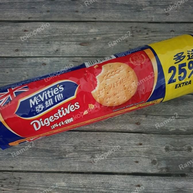 

Promo Mcvities Digestive Biscuit Original Britain Singapore
