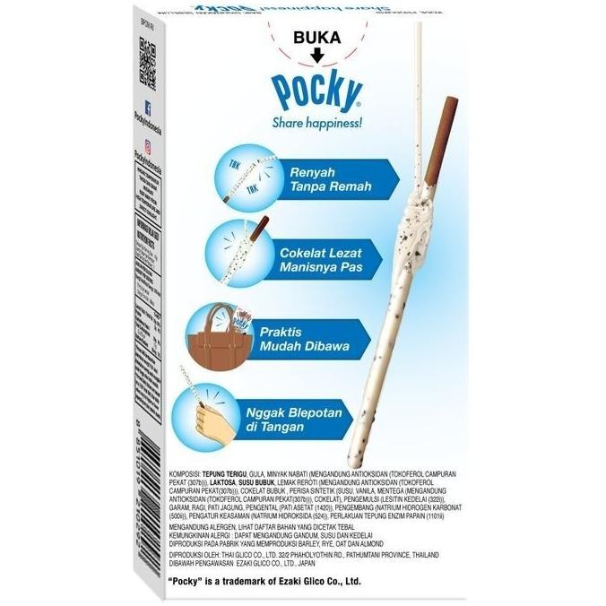 

Promo Glico Pocky Regular Pack Cookies & Cream - (Harga Per 10 Box)