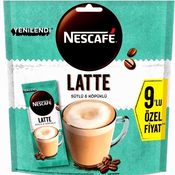 

Promo | Nescafe | Latte | Milk - Foam | Premium Instan | Original | Turkiye |