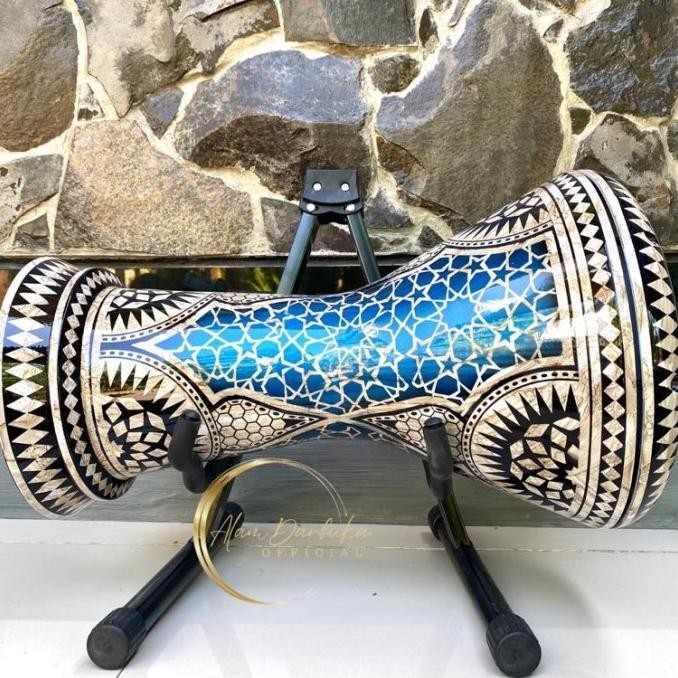 TERLARIS DARBUKA MOTIF GF MIKA EMIN 9INC FULLSET