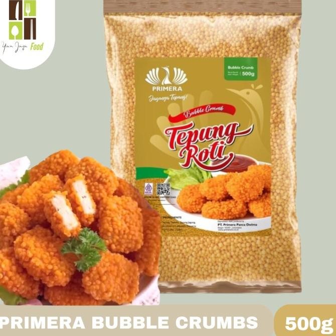 

Murah Primera Bubble Crumbs/Tepung Roti/Tepung Bubble/Krispi 1 Crt/10 Pack/200G/25Pack