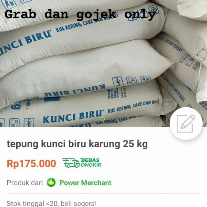 

Murah Tepung Kunci Biru Karung 25 Kg