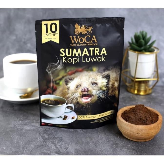 

Murah Woca Kopi Luwak Bubuk Sumatra Premium 10 Sachets