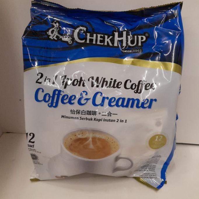 

Grosir Chek Hup White Coffee 2 In 1 (12 Sacet)