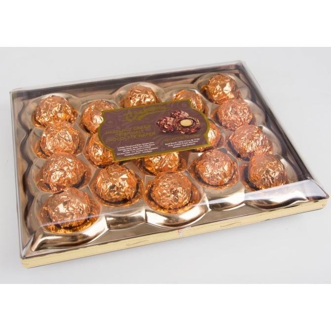 

Sale Cremona Hazelnut Cream Crips Malt Wafer Ball T18 225Gr