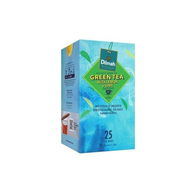 

Sale Dilmah Yum Green Tea With Lemon Lime 100S - Teh Celup
