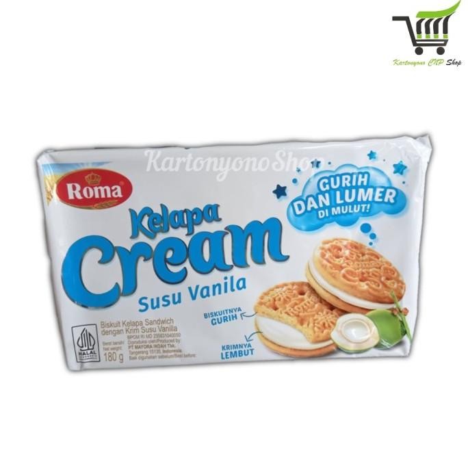 

Murah Snack Biskuit Roma Kelaps Cream Kemasan Tanggung Per Pak Isi 7 Pcs