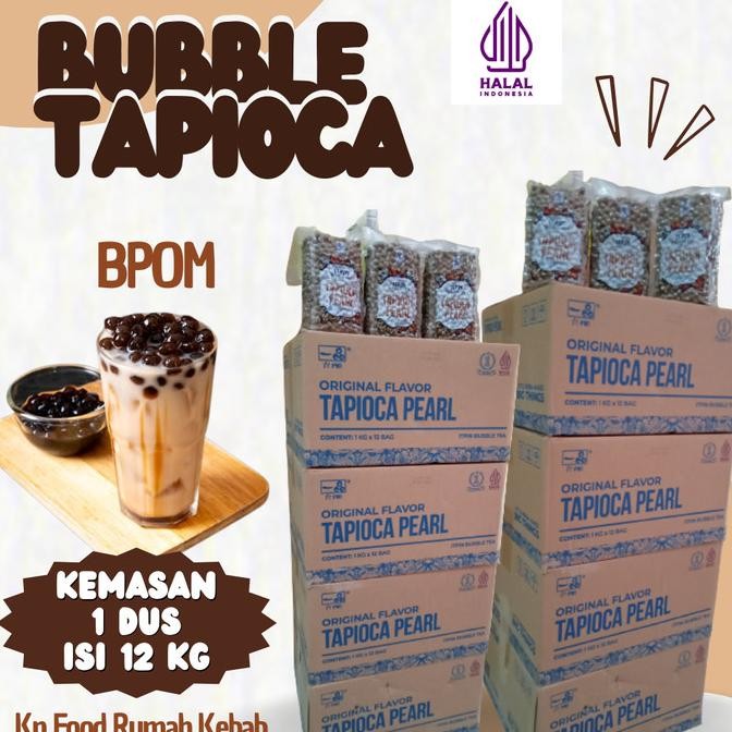 

Murah Bubble 1 Dus - Tapioka Pearl Bubble 1 Dus
