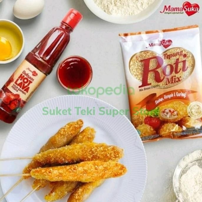 

Grosir Mamasuka Tepung Roti Mix Campur 10Kg Karung Gojek