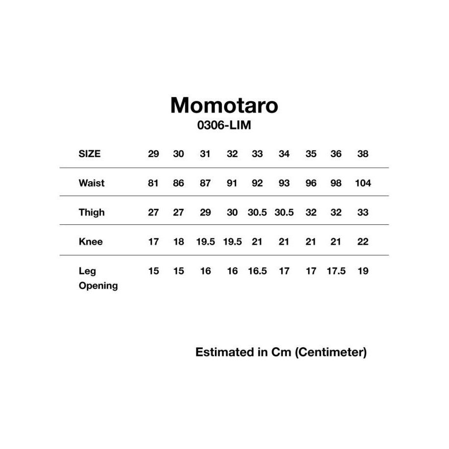 Murah Momotaro 0306-Sp 15.7Oz Indigo Selvedge