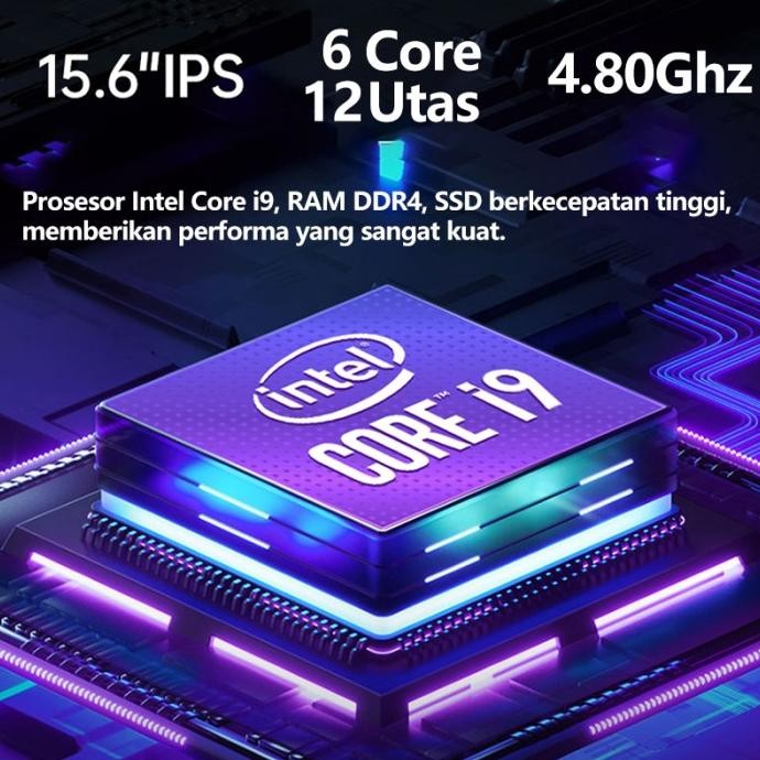 Baru Prosesor Intel Generasi Core I9 Laptop Terbaru Untuk Gaming Dan Kerja Di Rumah 15.6 Inci,  Memo