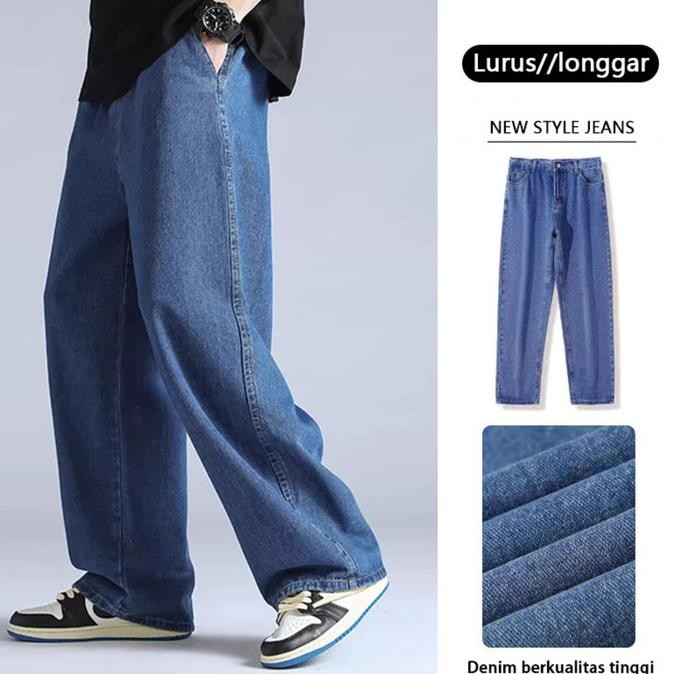 Grosir Celana Panjang Pria Baggy Pants Pria Loose Jeans Pria Celana Oversize
