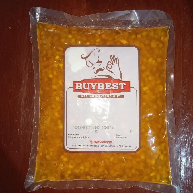 

Produk Baru!! Mariza Buybest Mangga Chunk Topping 1 Kg
