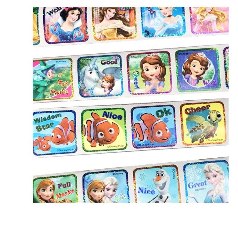 

h-4 gfd-6 Stiker Roll Tarik Tempelan mainan anak-anak disney frozen elsa sofia princess toystory mcqueen cars stickers Bonus anak-anak stiker tempel hadiah anak tempel Sale Termurah