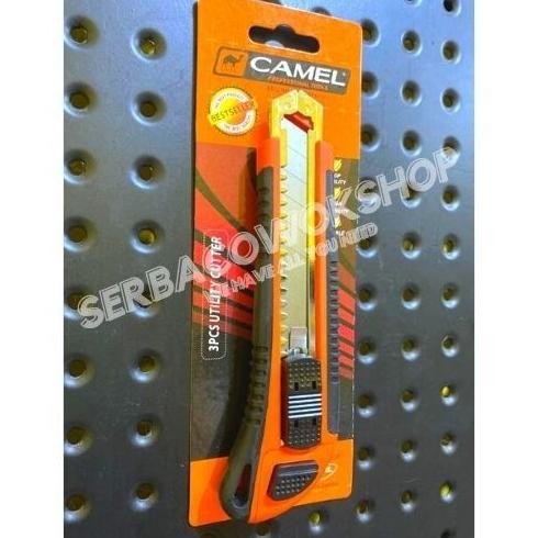 

Df-8 Camel Pisau Cutter Dorong L 500 Besar Model Kenko Cutting Knife Kater