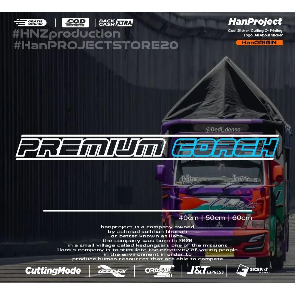 

fg-7 CQ37 Sticker Cutting Premium Coach Original Product by HANPROJECSTORE Terlaris Murah