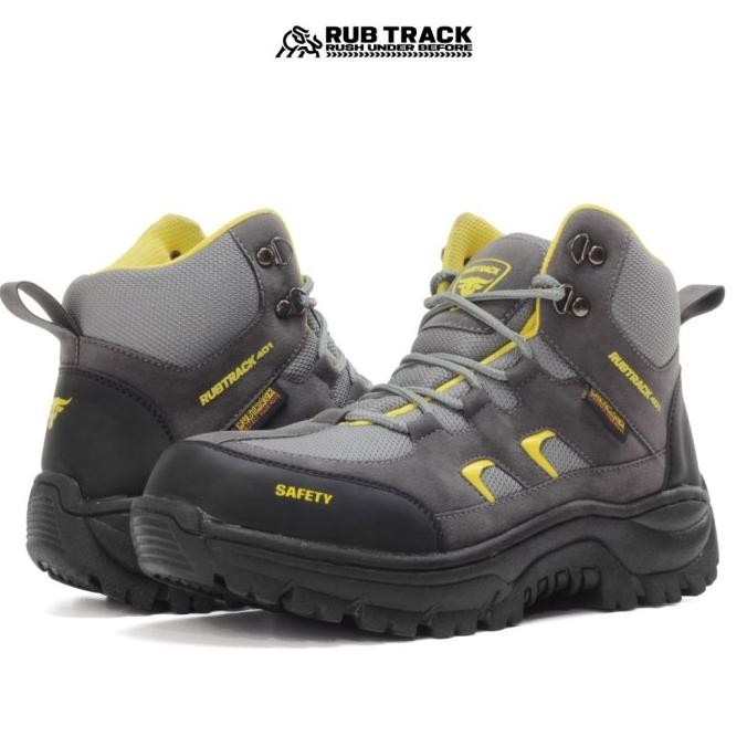 Terjangkau Rubicon Sepatu Boots Safety Selobong Pria Work Sepatu Lapangan Rubicon